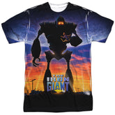 The Iron Giant Giant Poster Men's Regular Fit Polyester Short-Sleeve T-Shirt